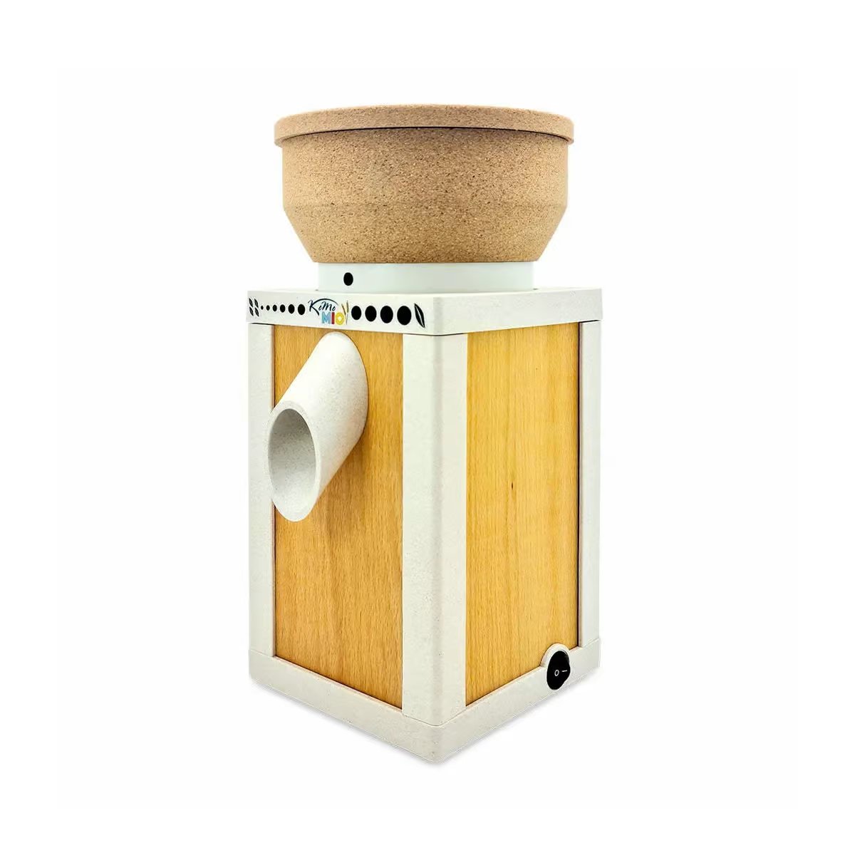 KOMO MIO ECO GRAIN MILL - Natural/White - Juicerville